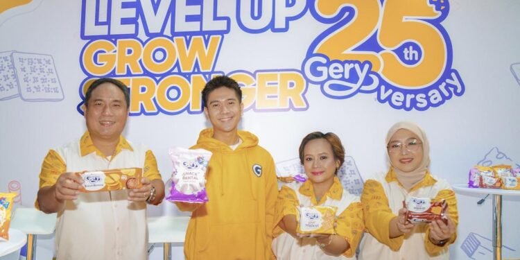 Camilan Gery Gandeng Iqbaal Ramadhan Luncurkan Wajah Baru Di Usia 25 Tahun 25 Tahun Di Indonesia, Camilan Gery Hadirkan Wajah Baru Bersama Iqbaal Ramadhan Dengan Semangat Level Up Grow Stronger